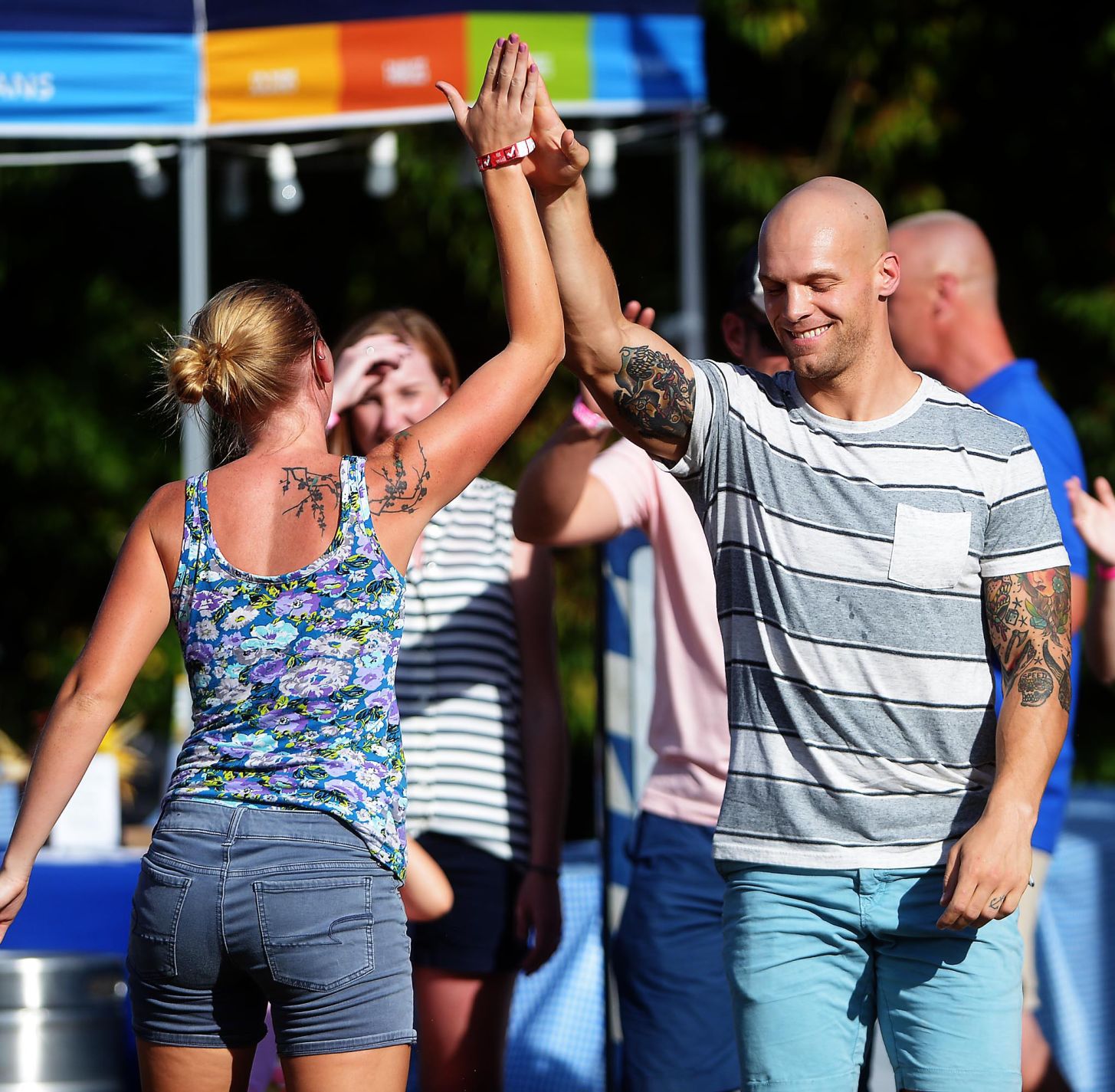 Oktoberfest wife-carrying contest